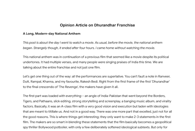 write plagiarism and ai free blog articles for you